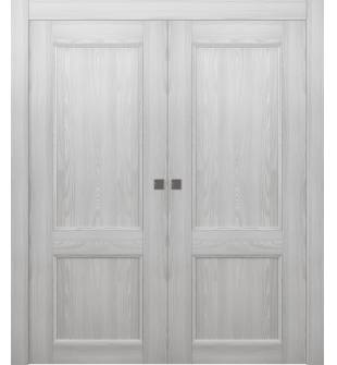 Oxford Uno 07 R Ribeira Ash Double pocket doors