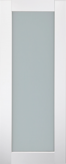 DOOR SLAB SMART PRO 207 VETRO POLAR WHITE 28" X 84" X 1 3/4" TEMPERED FROSTED GLASS