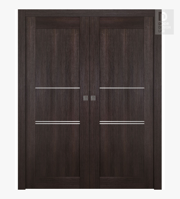 Avon 07 3H Veralinga Oak Double pocket doors