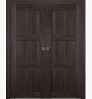 Avon 07 2Rn Veralinga Oak Double pocket doors