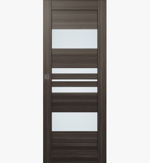 Romi Vetro Gray Oak Hidden barn