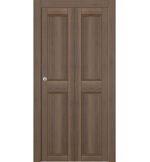 Oxford Uno 07 Rn Pecan Nutwood Bi-folding doors