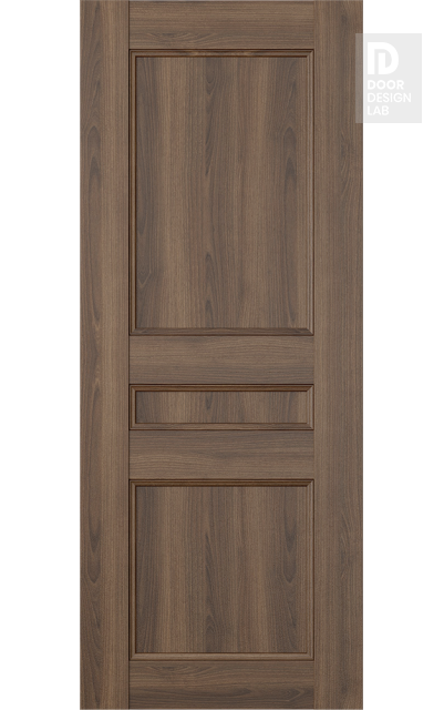 Modern Interior DOOR SLAB OXFORD UNO 07 2R PECAN NUTWOOD 18" X 96" X 1 3/4"