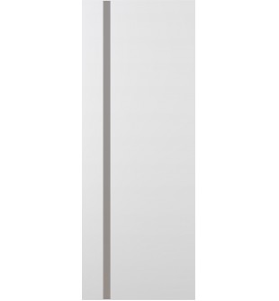DOOR SLAB SMART PRO 208 VETRO POLAR WHITE 18" X 80" X 1 3/4" SOLID CORE