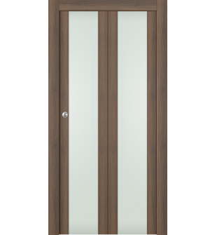 Avon 202 Vetro Pecan Nutwood Bi-folding doors