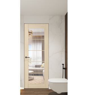 Avon 5 Lite Clear Vetro Loire Ash Frameless