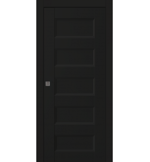 Oxford Uno 07 4R Black Matte Pocket doors