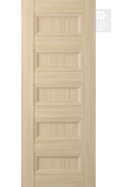 Modern Interior DOOR SLAB OXFORD DUO 07 4R LOIRE ASH 18" X 92 1/2" X 1 3/4"