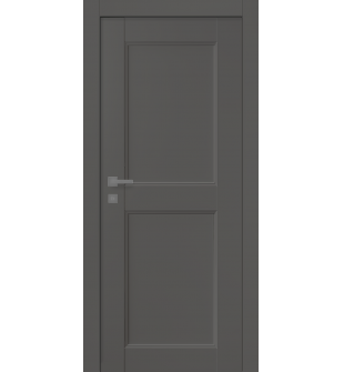 Oxford Uno 07 Rn Gray Matte Single Doors