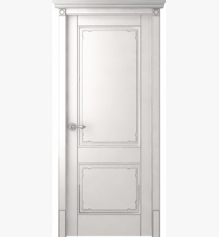 Selby Polar White Silver Patina