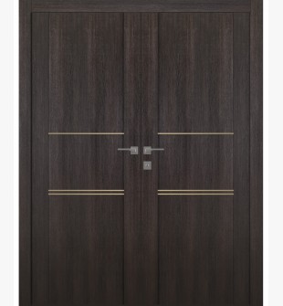 Avon 01 3H Gold Veralinga Oak Double doors