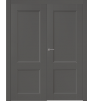 Oxford Uno 07 R Gray Matte Double doors