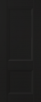 DOOR SLAB OXFORD DUO 07 R BLACK MATTE 28" X 84" X 1 3/4"