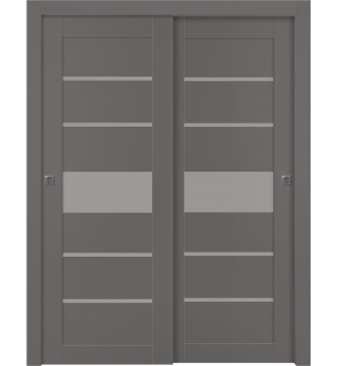 Avon 07-06 Vetro Gray Matte Bypass doors