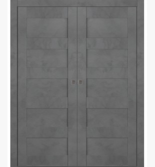 Avon 07 4R Dark Urban Double pocket doors