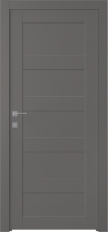 Avon 07 4R Gray Matte Single Doors