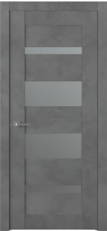 Avon 07-01 Vetro Dark Urban Single Doors