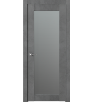 Avon 207 Vetro Dark Urban Hinged doors
