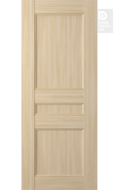 Modern Interior DOOR SLAB OXFORD UNO 07 2R LOIRE ASH 18" X 92 1/2" X 1 3/4"
