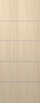 DOOR SLAB OPTIMA 4H LOIRE ASH 24" X 92 1/2" X 1 3/4" SOLID CORE