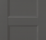 Modern Interior DOOR SLAB OXFORD UNO 07 3R GRAY MATTE 30" X 80" X 1 3/4"