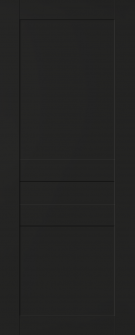 DOOR SLAB AVON 07 2R BLACK MATTE 30" X 92 1/2" X 1 3/4"