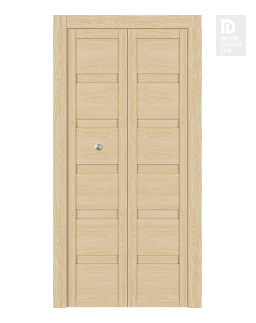 Louver Loire Ash Bi-folding doors