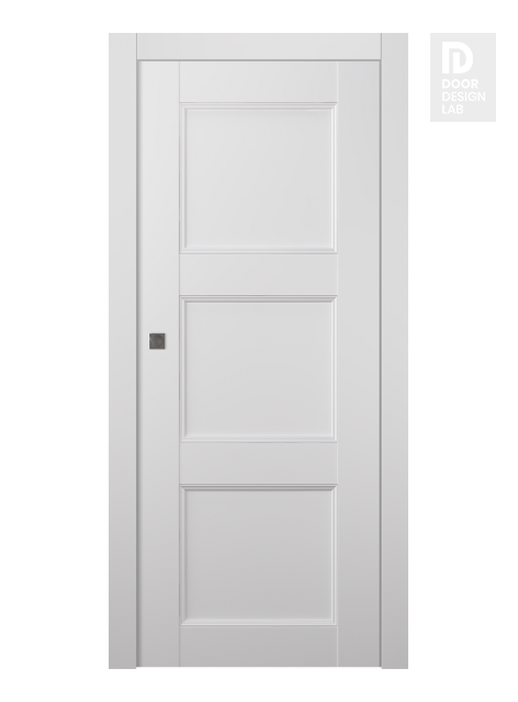 Oxford Uno 07 2Rn Snow White Pocket doors