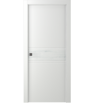Twinwood 2 Polar White Pocket doors
