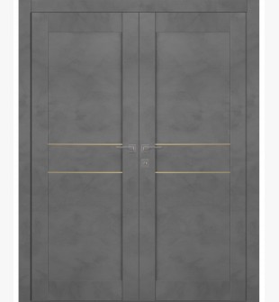 Avon 07 2Hn Gold Dark Urban Double doors