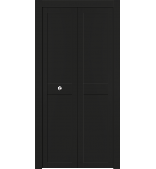 Avon 07 Rn Black Matte Bi-folding doors