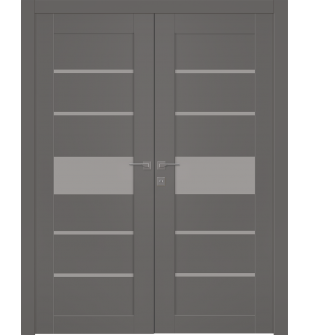 Avon 07-06 Vetro Gray Matte Double doors