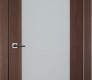 Mia 207 Vetro Wenge Modern Interior Double Pocket Doors by Belldinni