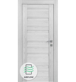 Louver Ribeira Ash Single Doors