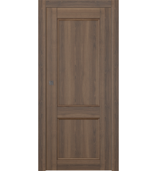 Oxford Uno 07 R Pecan Nutwood Pocket doors