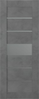 DOOR SLAB AVON 07-06 VETRO DARK URBAN 18" X 80" X 1 3/4"