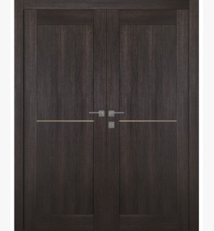 Avon 07 1H Gold Veralinga Oak Double doors