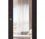 Avanti 207 Clear Vetro Black Apricot Modern Interior Barn Door by Belldinni
