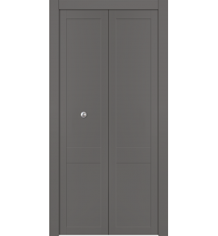 Avon 07 R Gray Matte Bi-folding doors
