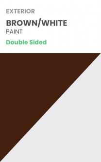 Exterior Doors external and internal Brown/White Free Sample