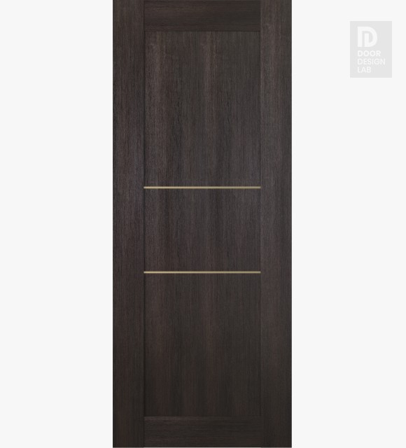 Modern Interior DOOR SLAB AVON 07 2H GOLD VERALINGA OAK 18" X 92 1/2" X 1 3/4"