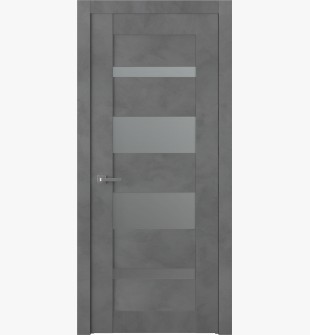 Avon 07-01 Vetro Dark Urban Single Doors