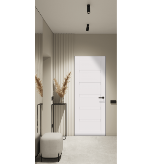 Louver Snow White Frameless