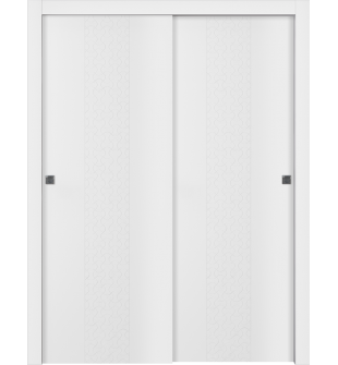 Toscana Snow White Bypass doors