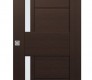 Esta Vetro Veralinga Oak Modern Interior Barn Door by Belldinni
