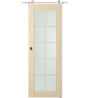 Avon 10 Lite Vetro Loire Ash Barn doors