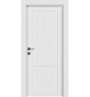 Shaker 2 Panel Bianco Noble Hinged doors