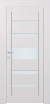 Kina Vetro Bianco Noble Single Doors
