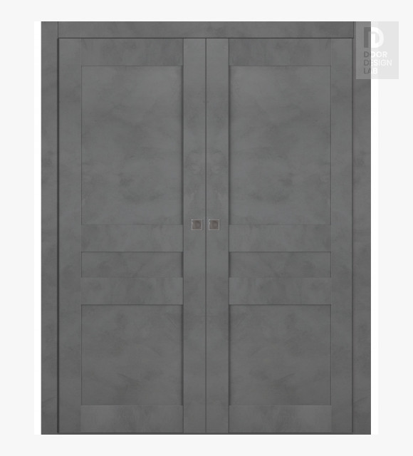 Avon 07 2R Dark Urban Double pocket doors