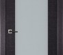 Avanti 207 Vetro Black Apricot Modern Interior Door by Belldinni